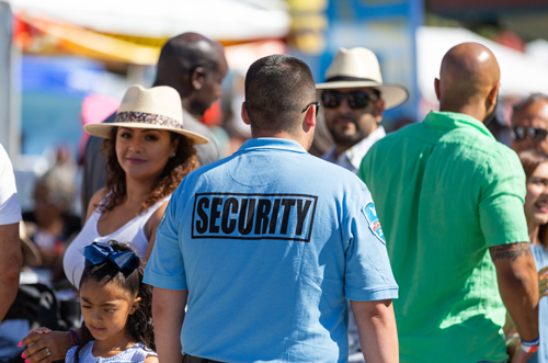 Successful California security guard
